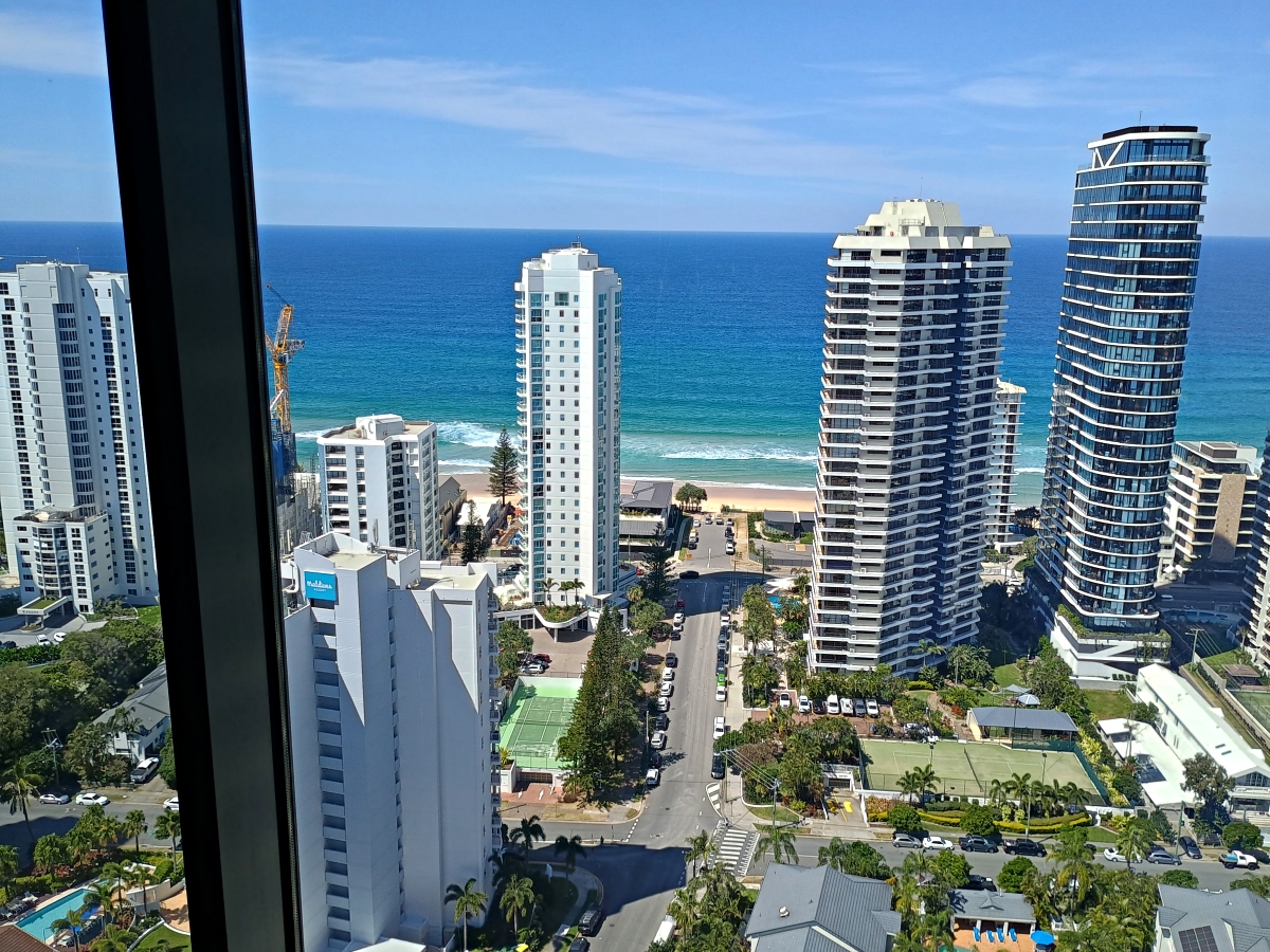 Weekly Cleaning in the White Building Main Beach